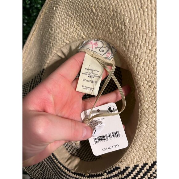Free People NWT Baja Cruiser Woven Hat - Picture 5 of 5